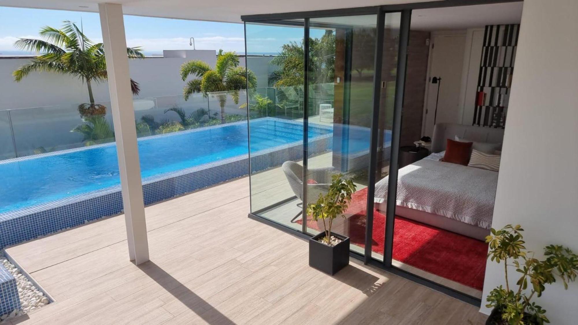 Luxury Villa Rebeka - Heated Pool And Jacuzzi Costa Adeje  Luaran gambar